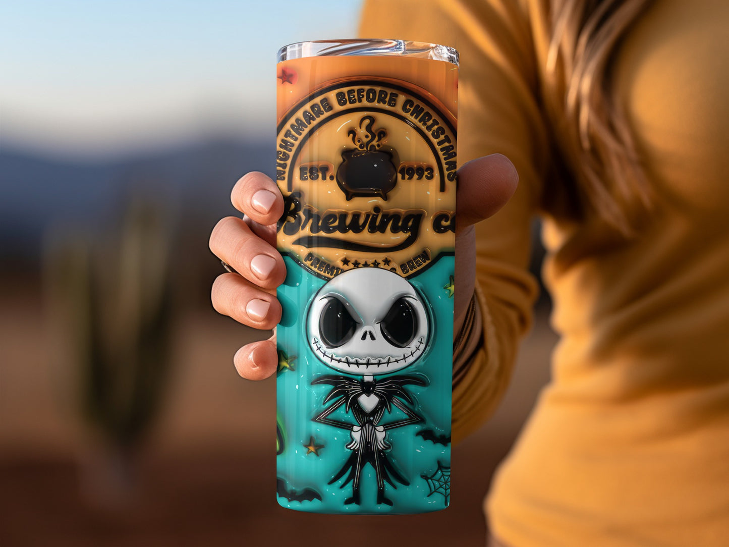 Nightmare Before Christmas Brewing Co tumbler