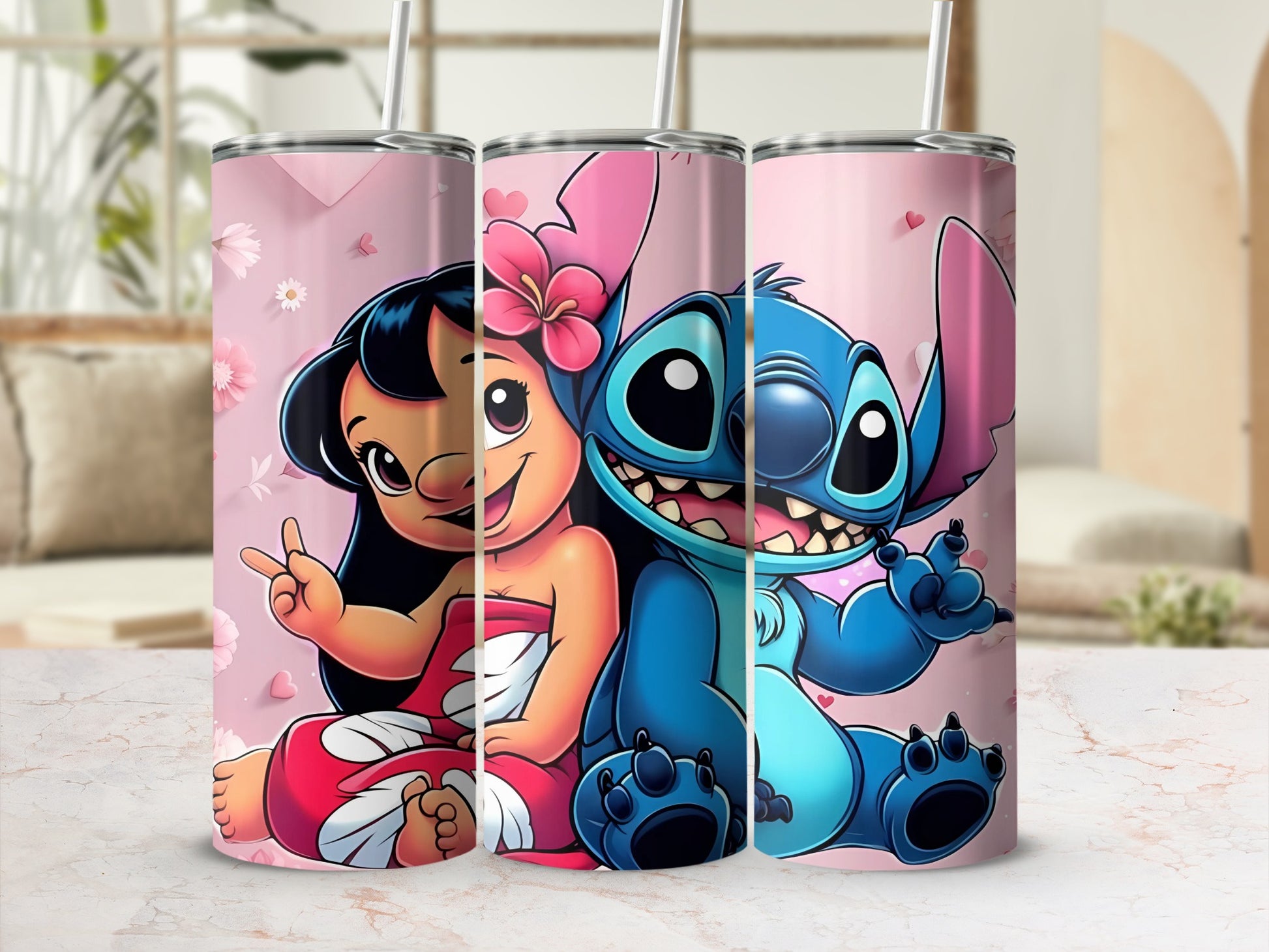 Cute Cartoon Characters Tumbler for Kids and Adults Gift