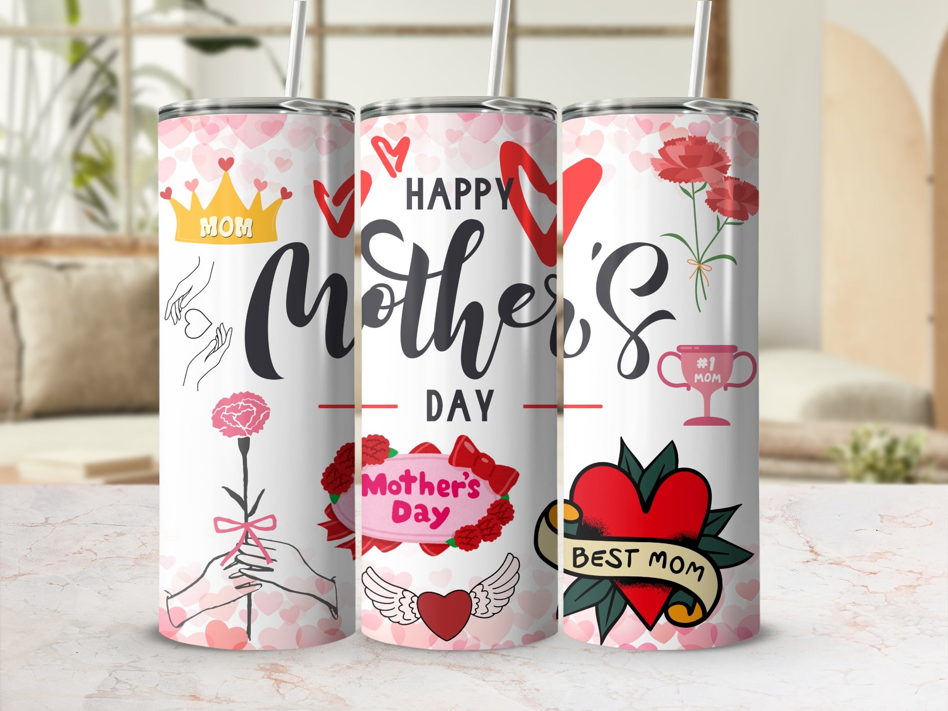 Mother's Day Celebration Themed Design Tumbler