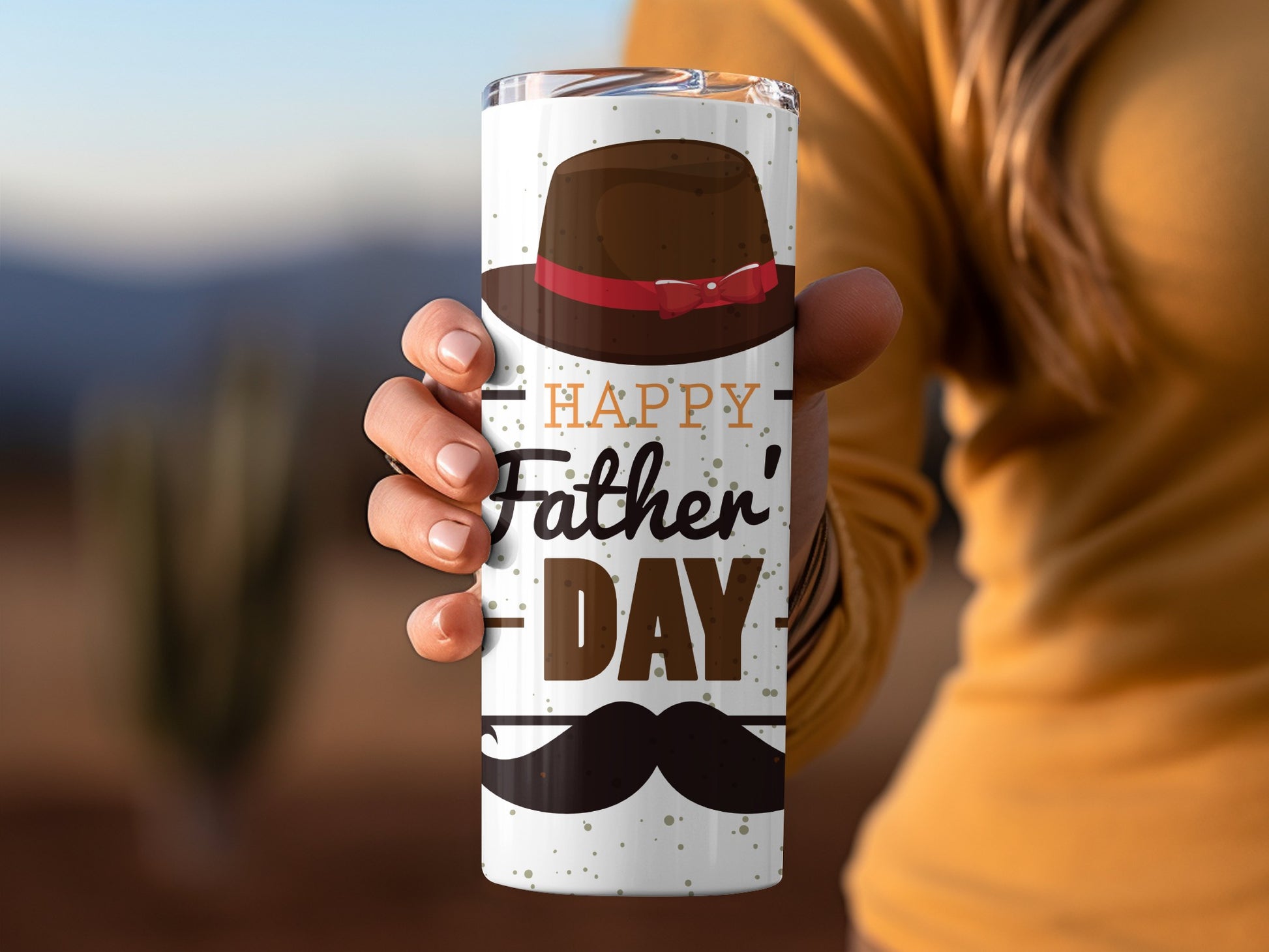 Happy Father's Day Insulated Travel Tumbler