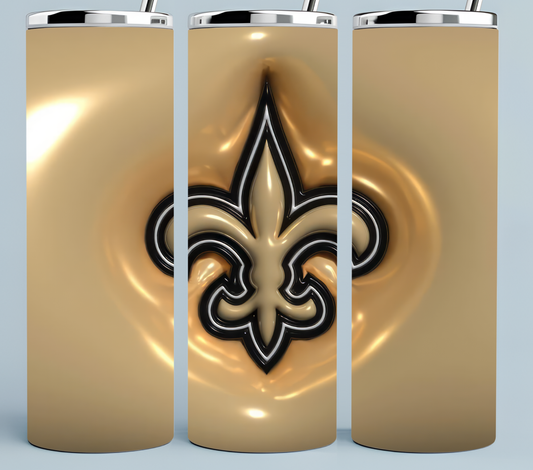 New Orleans Saints tumbler