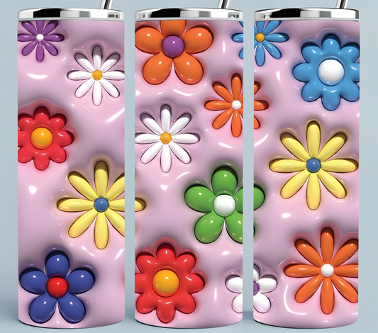 Colorful Daisies