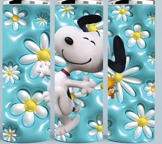 Snoopy 3D Tumbler Woodstock
