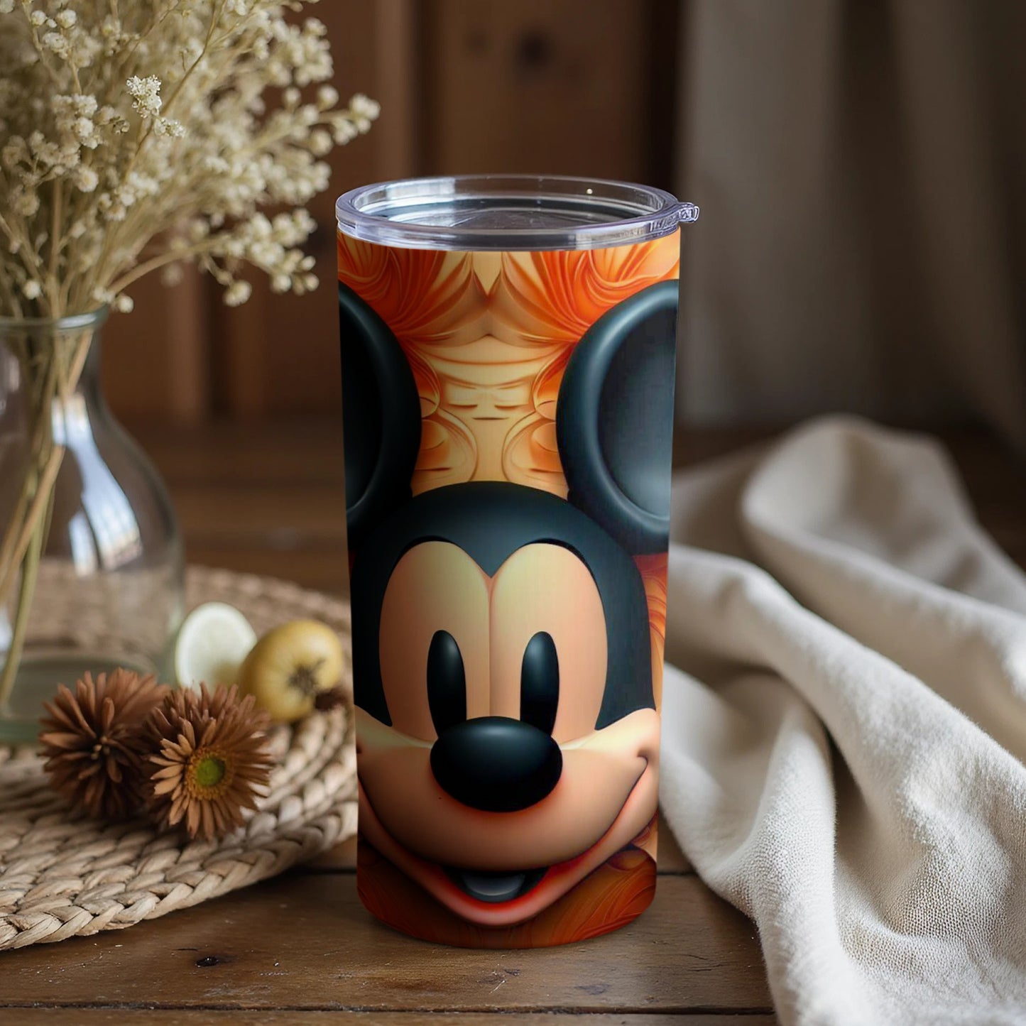 Mickey Mouse Themed Tumbler for Beverage Enthusiasts