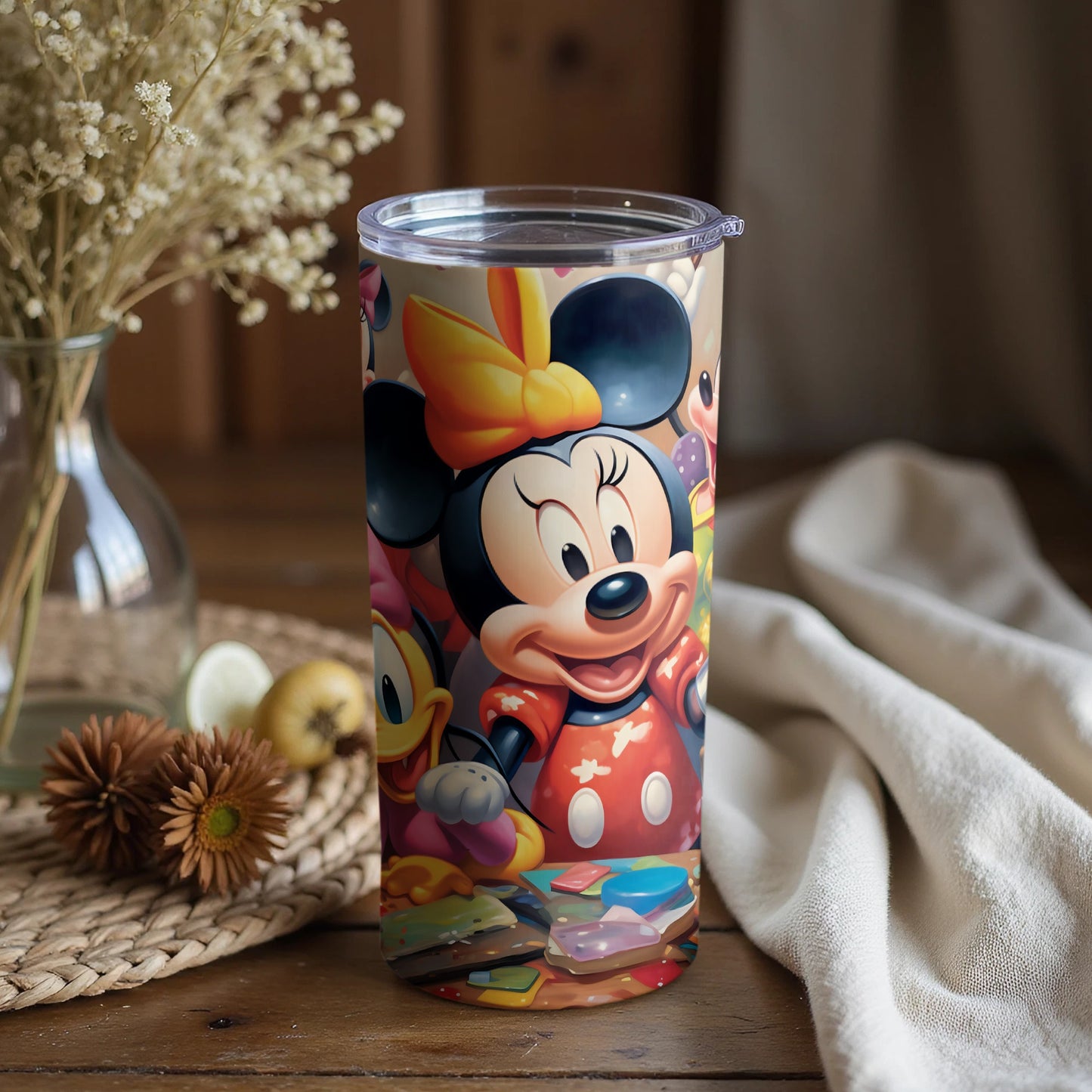Vibrant Mickey and Minnie Mouse themed product