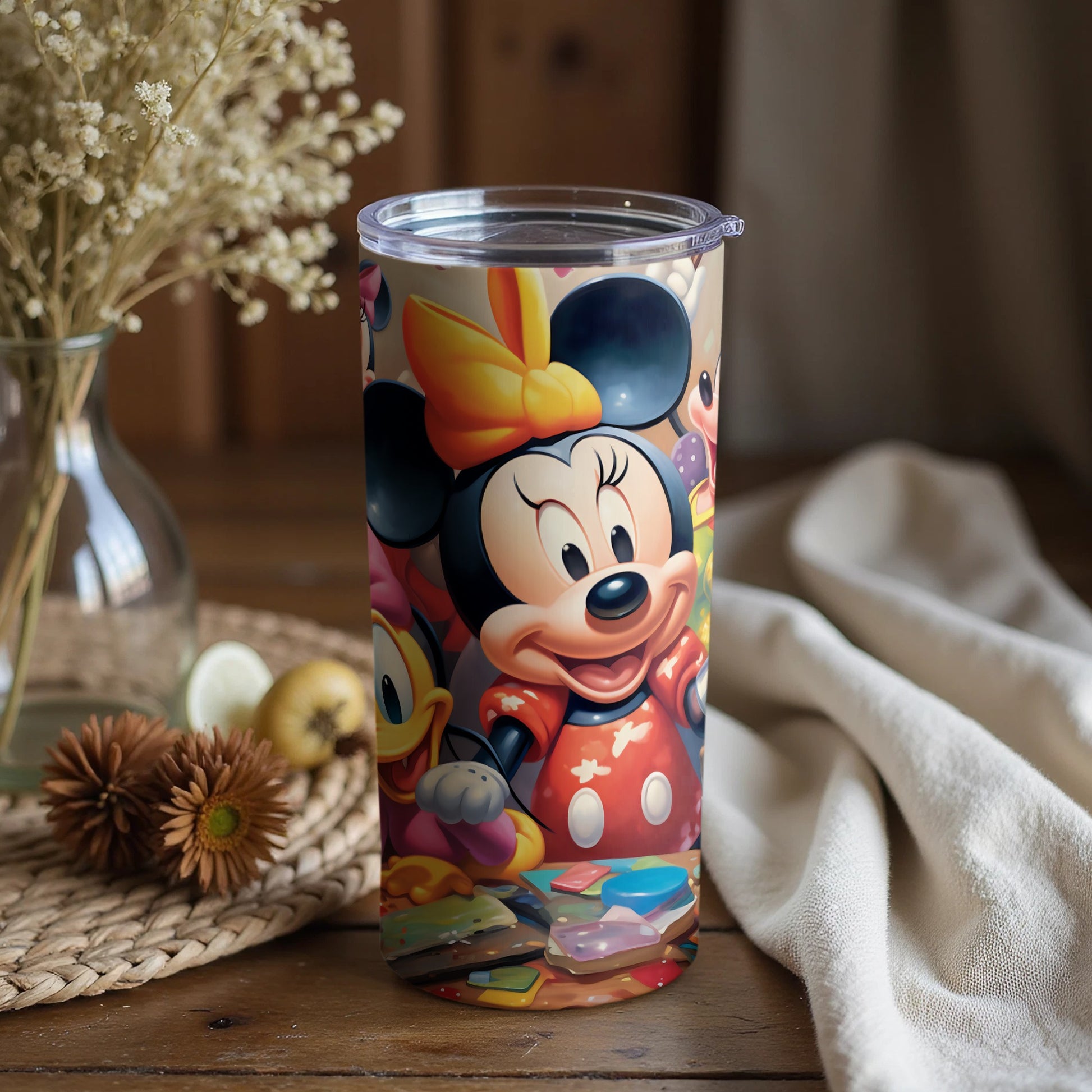 Vibrant Mickey and Minnie Mouse themed product