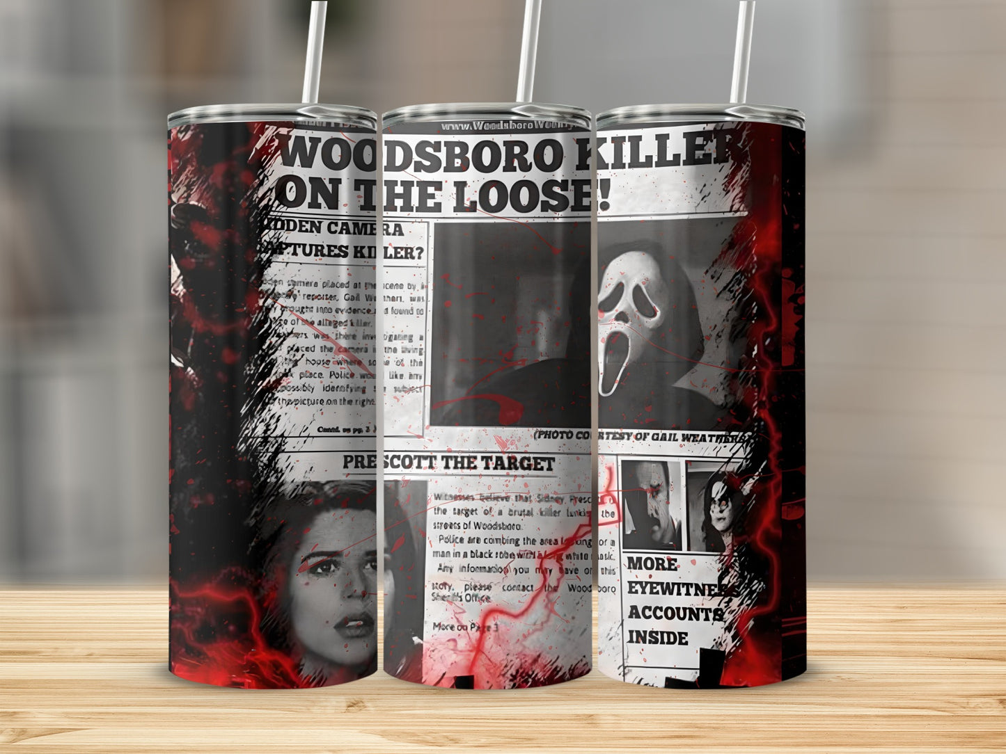 Woodsboro Killer On The Loose! Eyewitness Accounts Cup