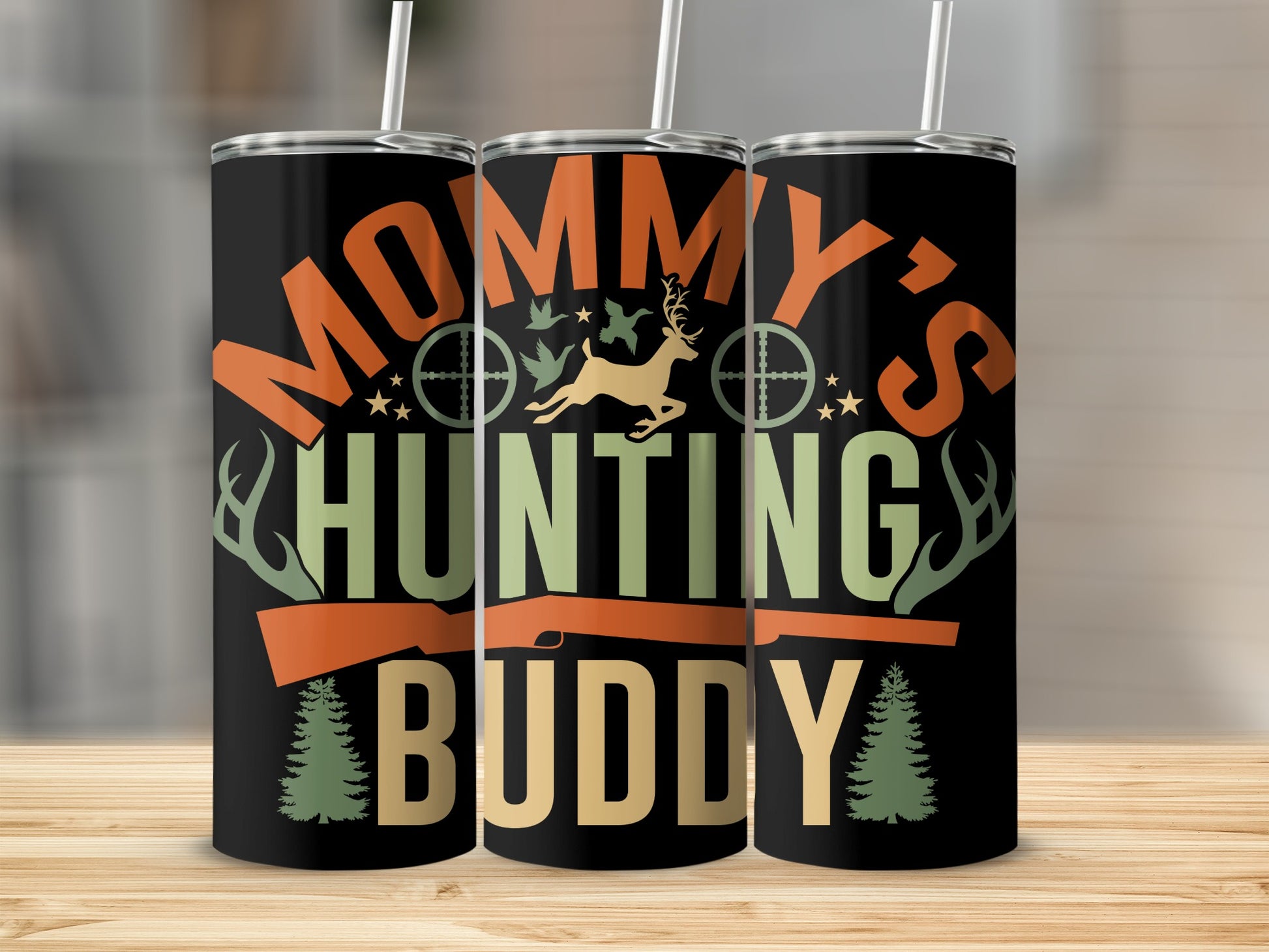 Mommy's Hunting Buddy Tumbler for Outdoor Adventures
