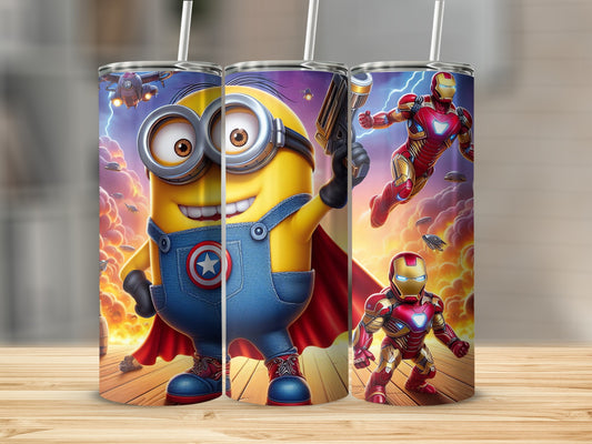 Fun Minion Adventure Tumbler for Animated Heroes