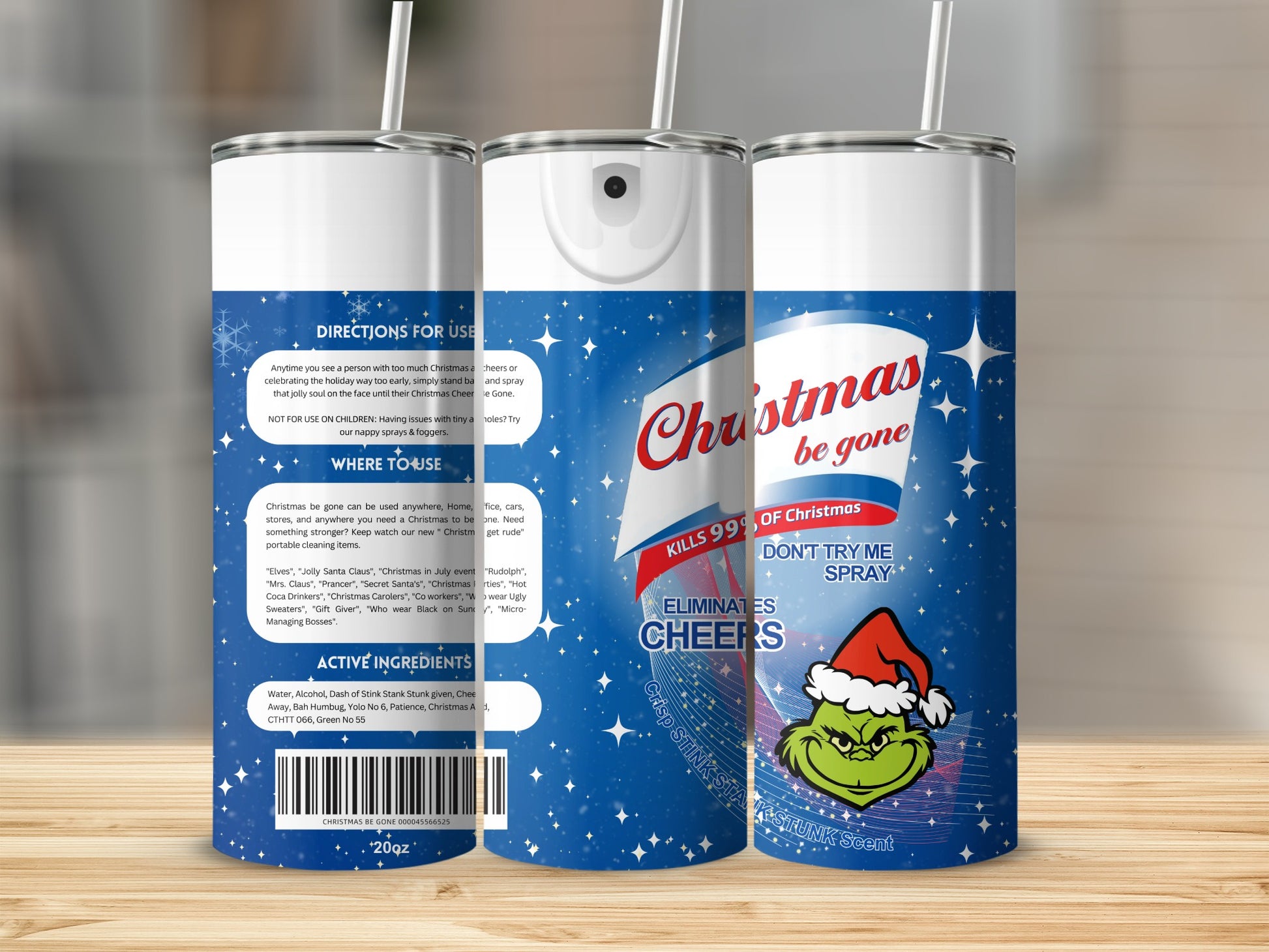 Christmas Be Gone Spray Kills 99 Percent of Christmas