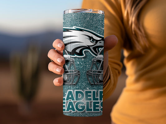 Philadelphia Eagles Team Logo Design Tumblers