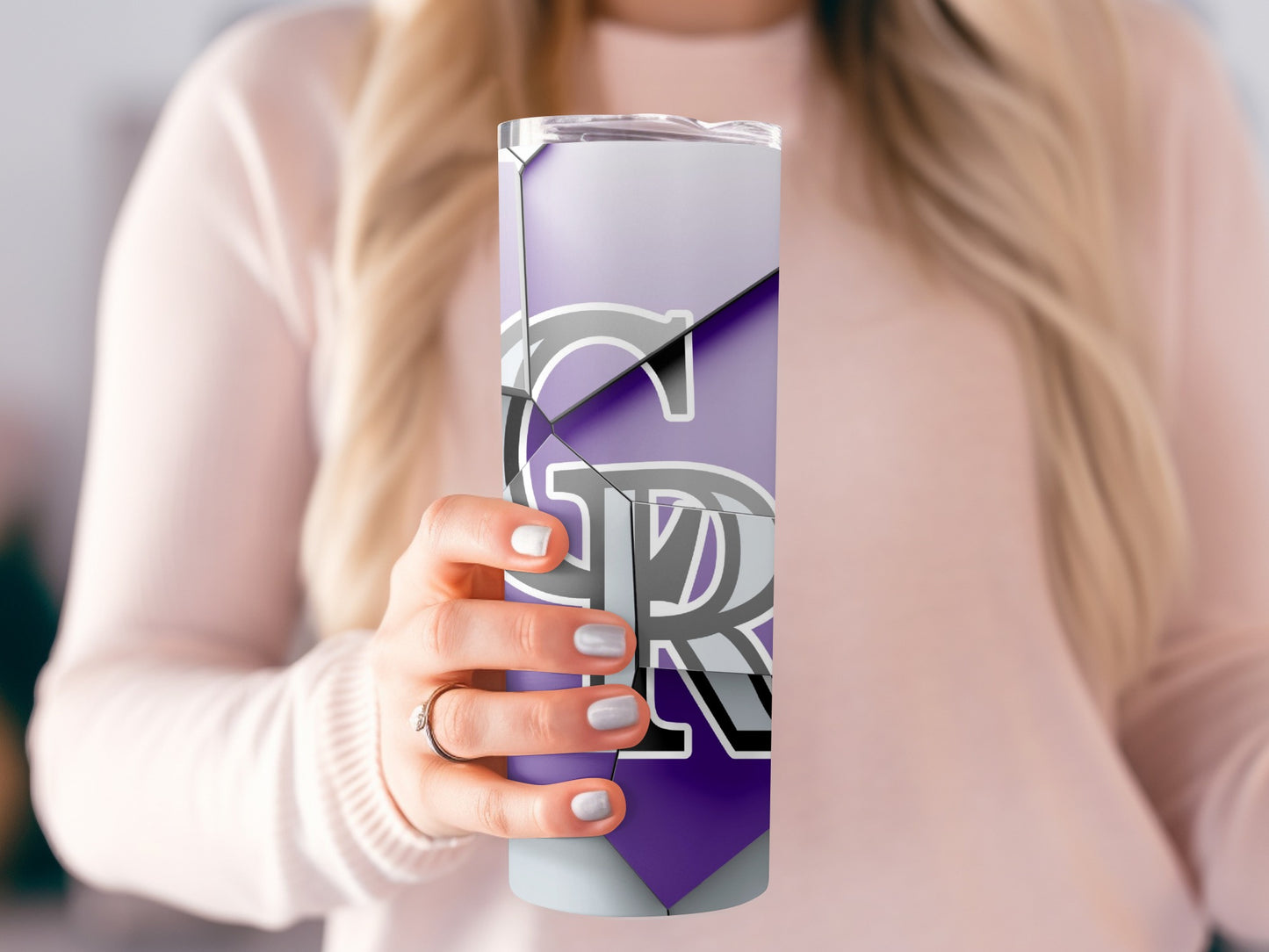 Colorado Rockies Abstract Logo Design Cool Tumblers