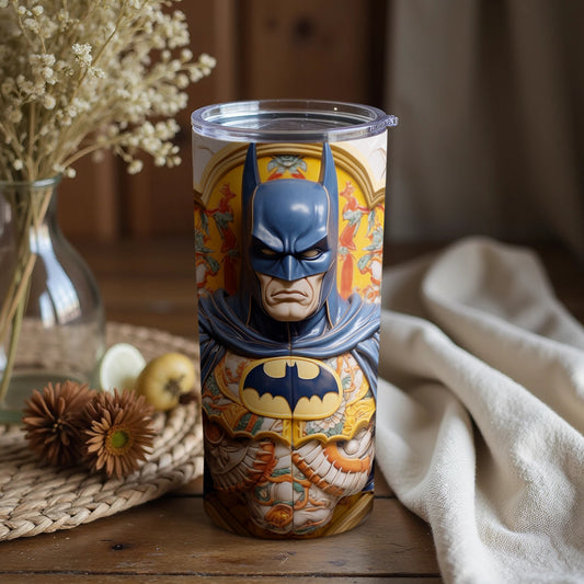 Dark Knight Batman Illustrated Tumbler Cup