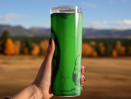 Hulk Background Design Tumblers