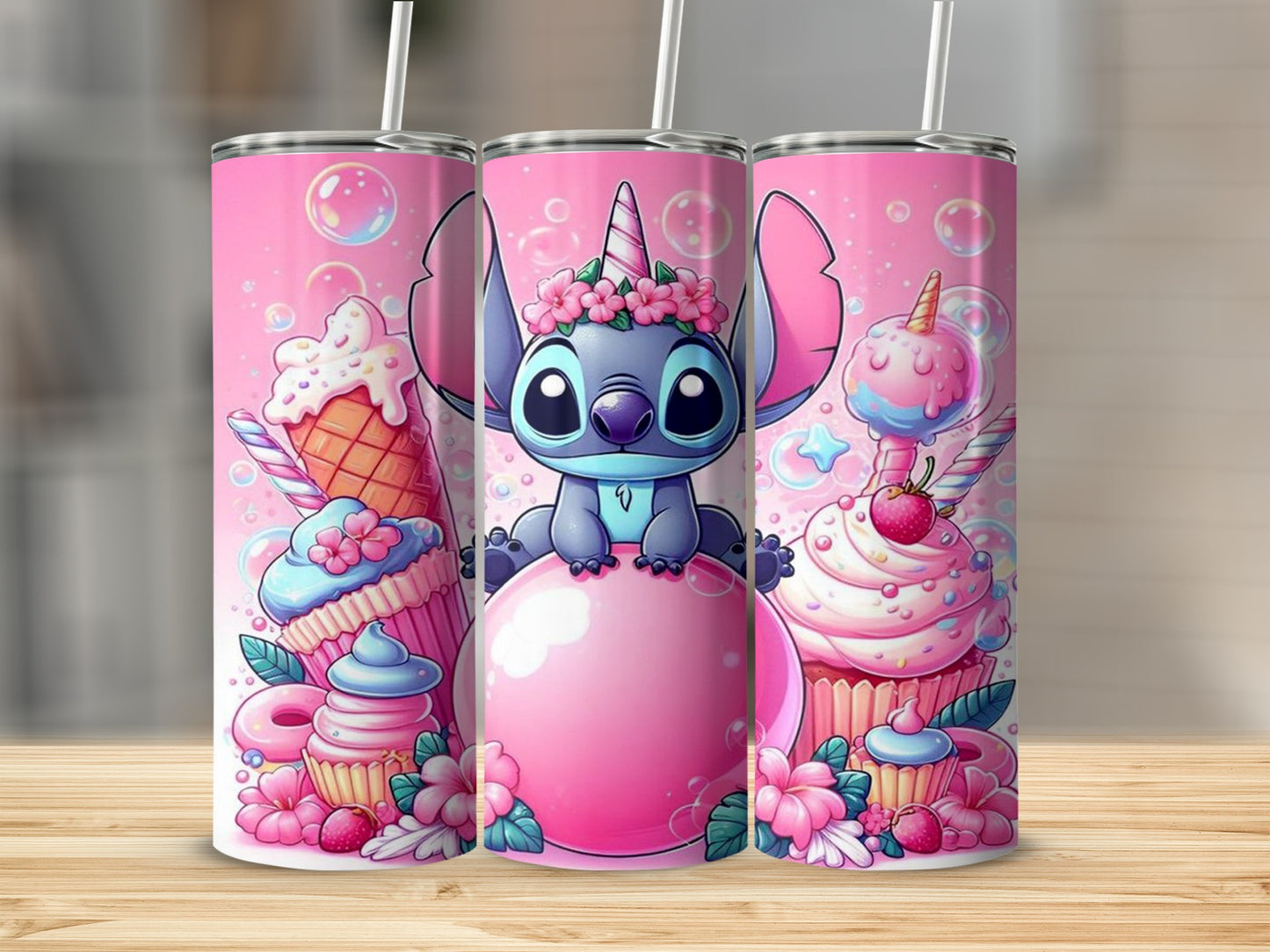 Cute Cartoon Character with Sweets Tumbler Cup Product