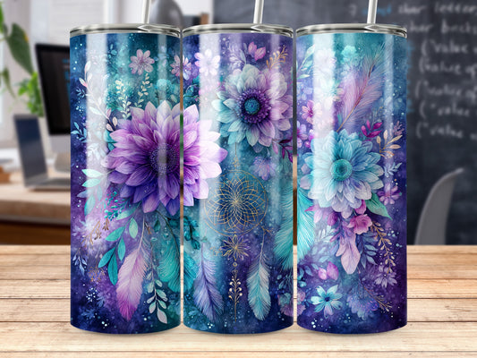 Floral Dream Design Insulated Tumbler Collection