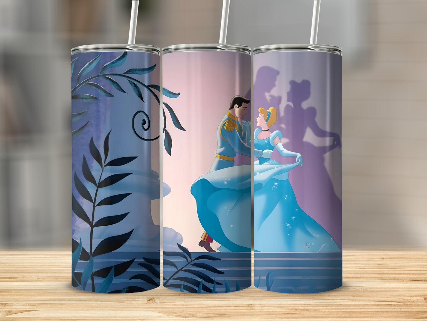 Enchanted Dance Design Cinderella Inspired Tumbler