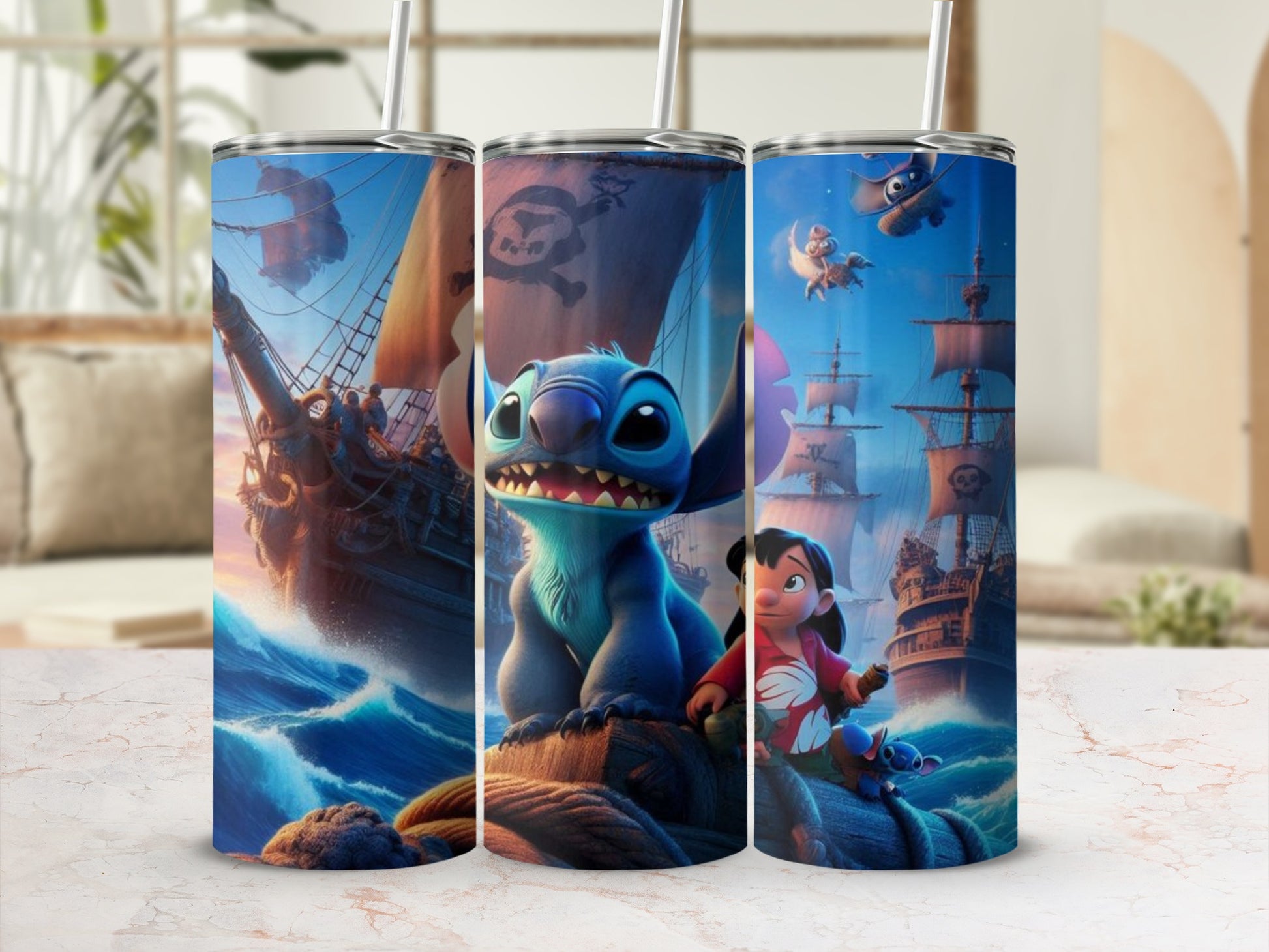 Adventure-themed Disney Character Tumbler