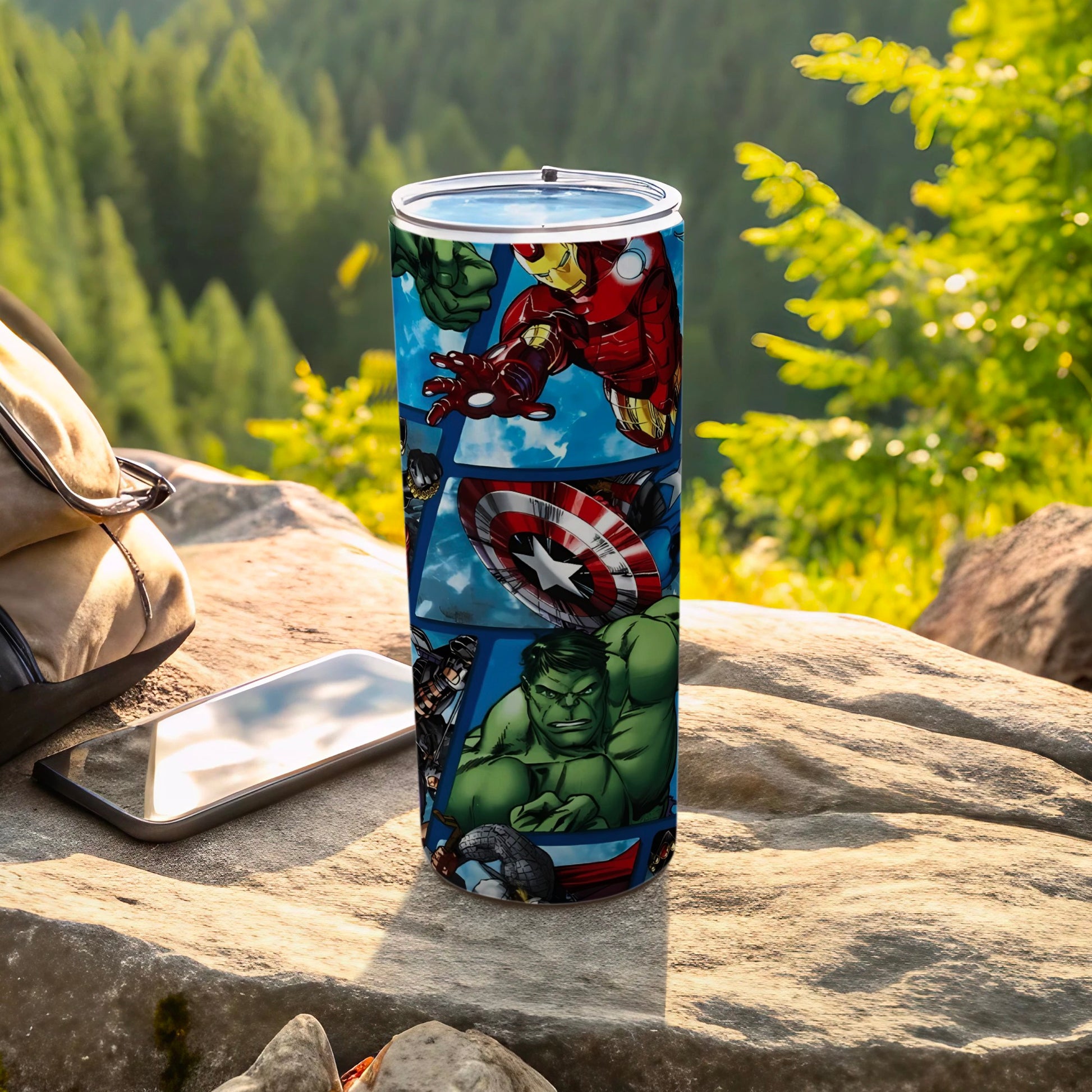 Marvel Avengers Superhero Stainless Steel Tumbler