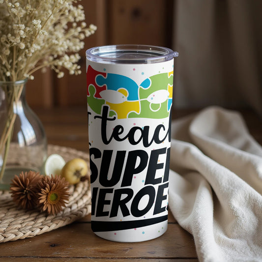I Teach Superheroes Puzzle Design Tumbler