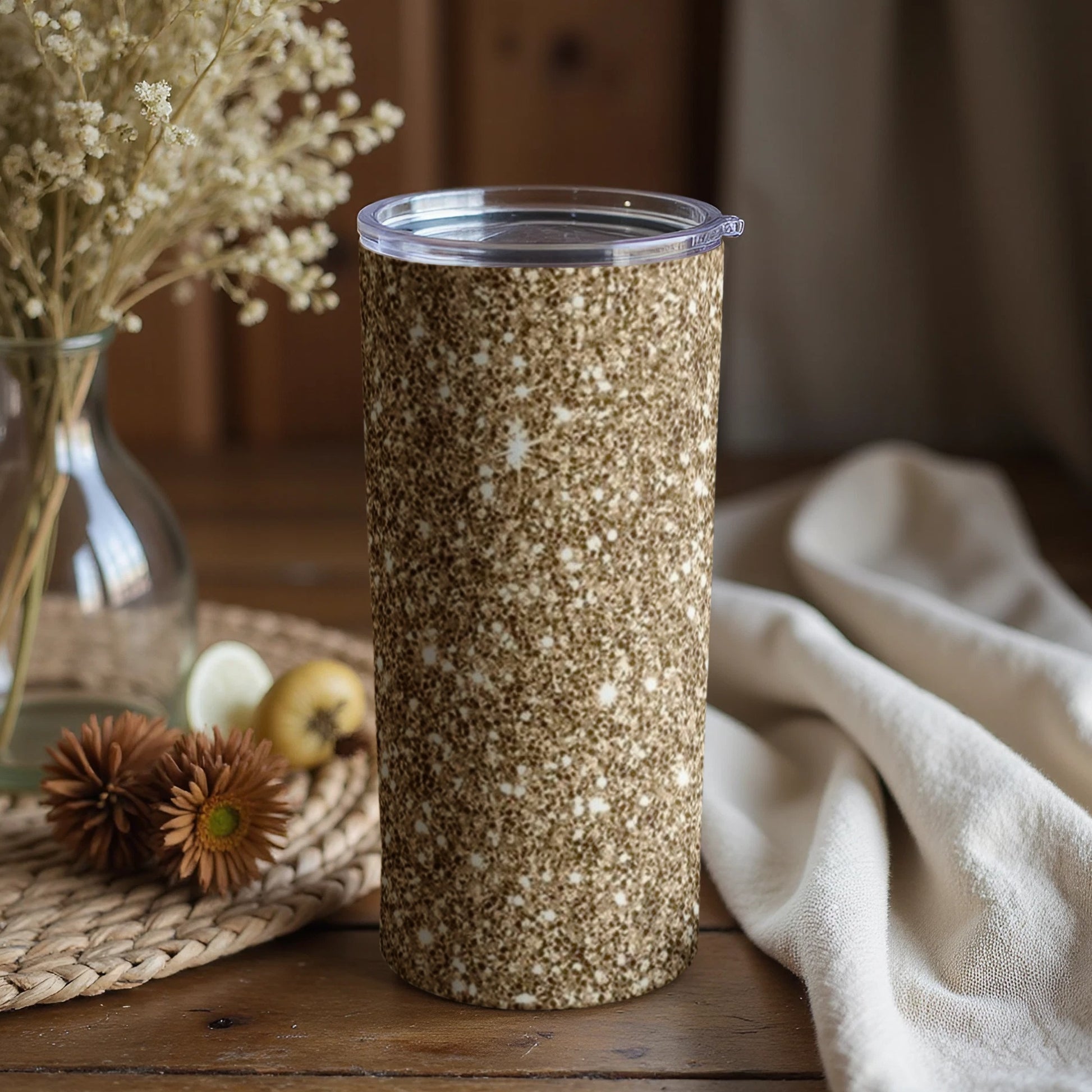 Stylish Insulated Travel Tumbler for Hot and Cold Drinks