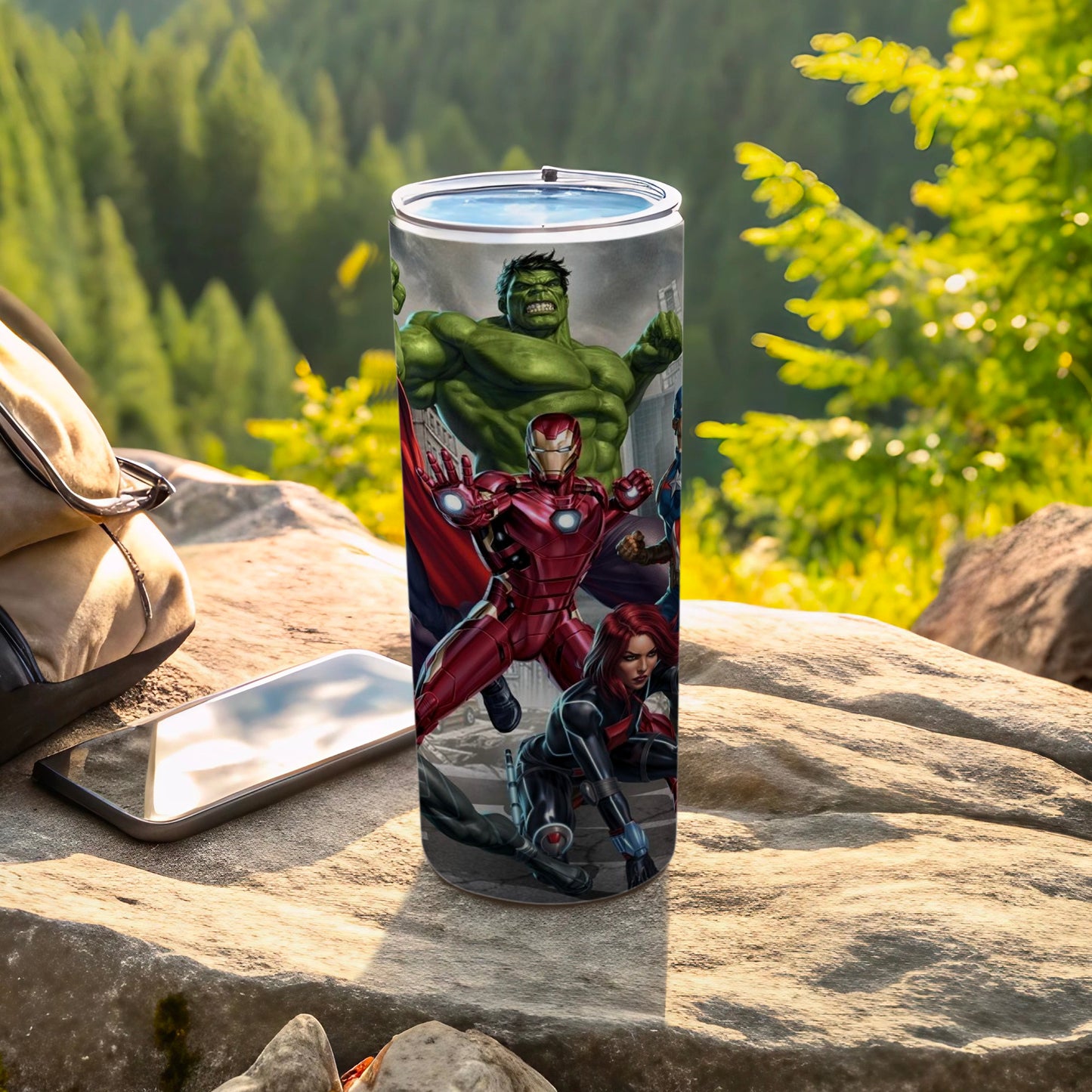 Marvel Avengers Heroes Insulated Tumbler Travel Mug