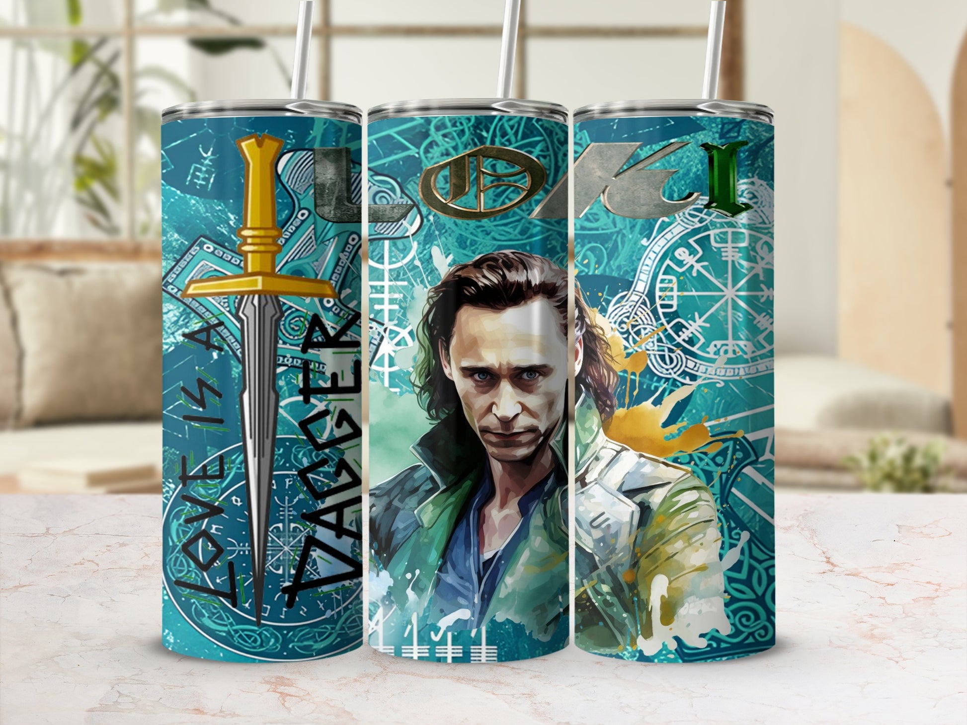 Loki Love is a Dagger Double Wall Vacuum Insulated Cup