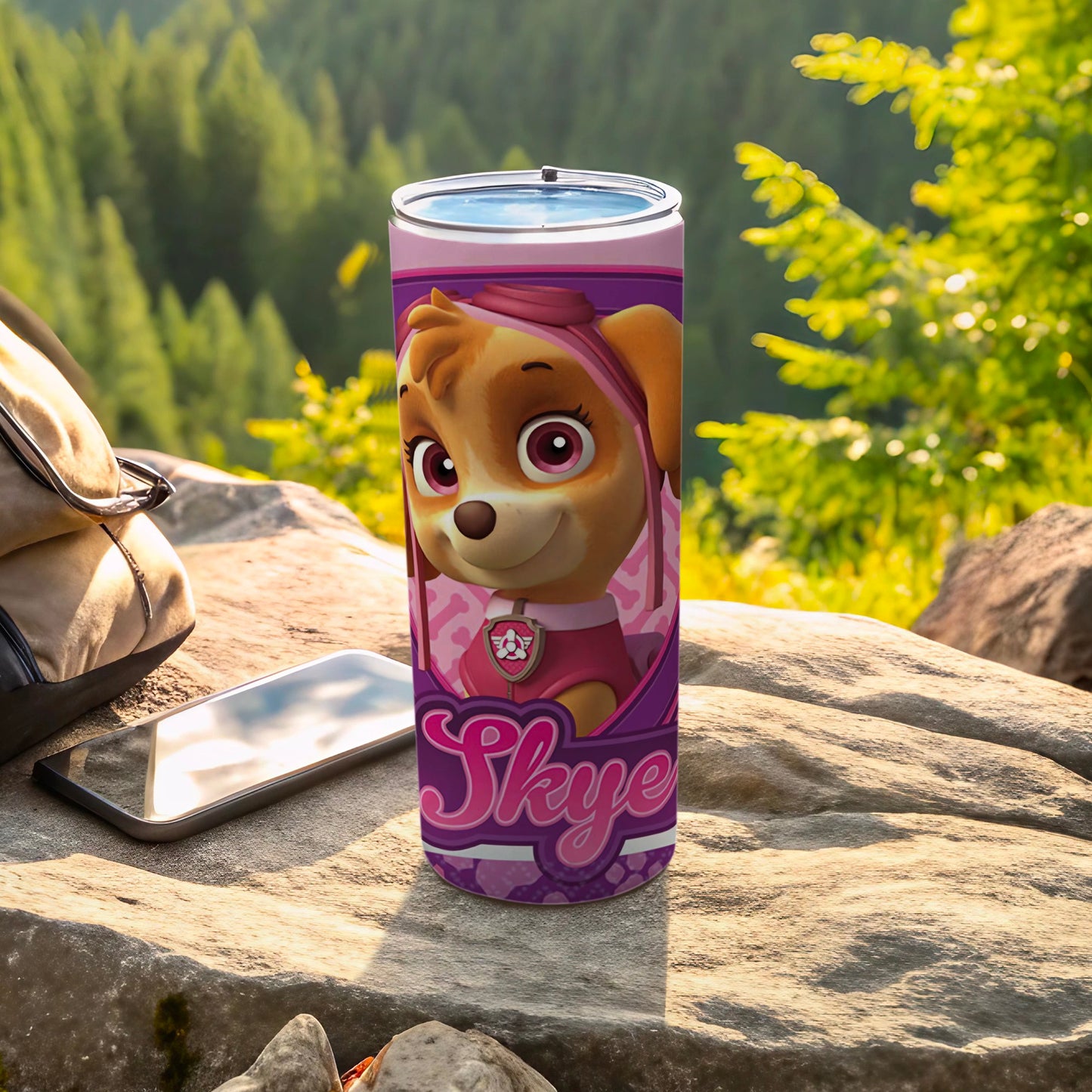 Skye Character Design Travel Tumbler For Outdoor Adventures