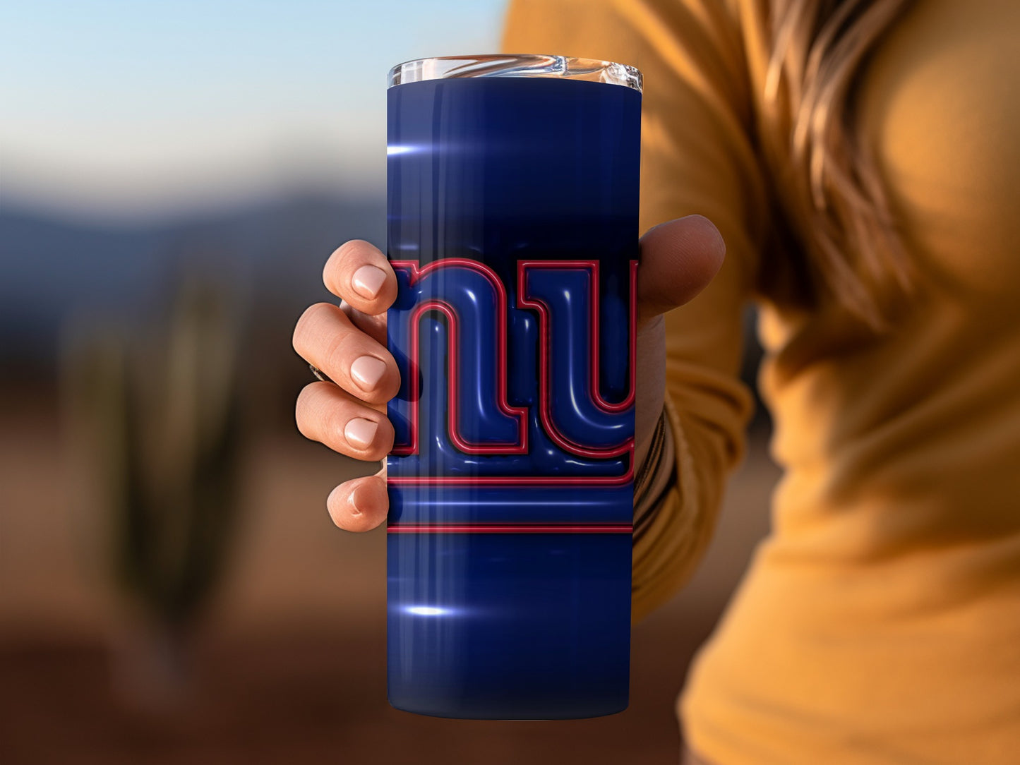 NY Giants Logo Design in Bold Colors Tumblers