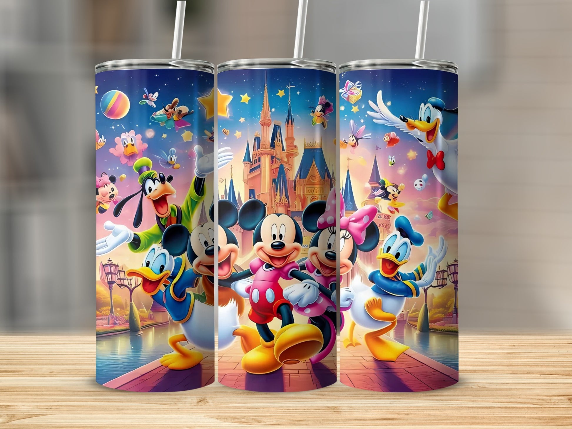 Mickey Mouse and Friends Colorful Tumbler Cup