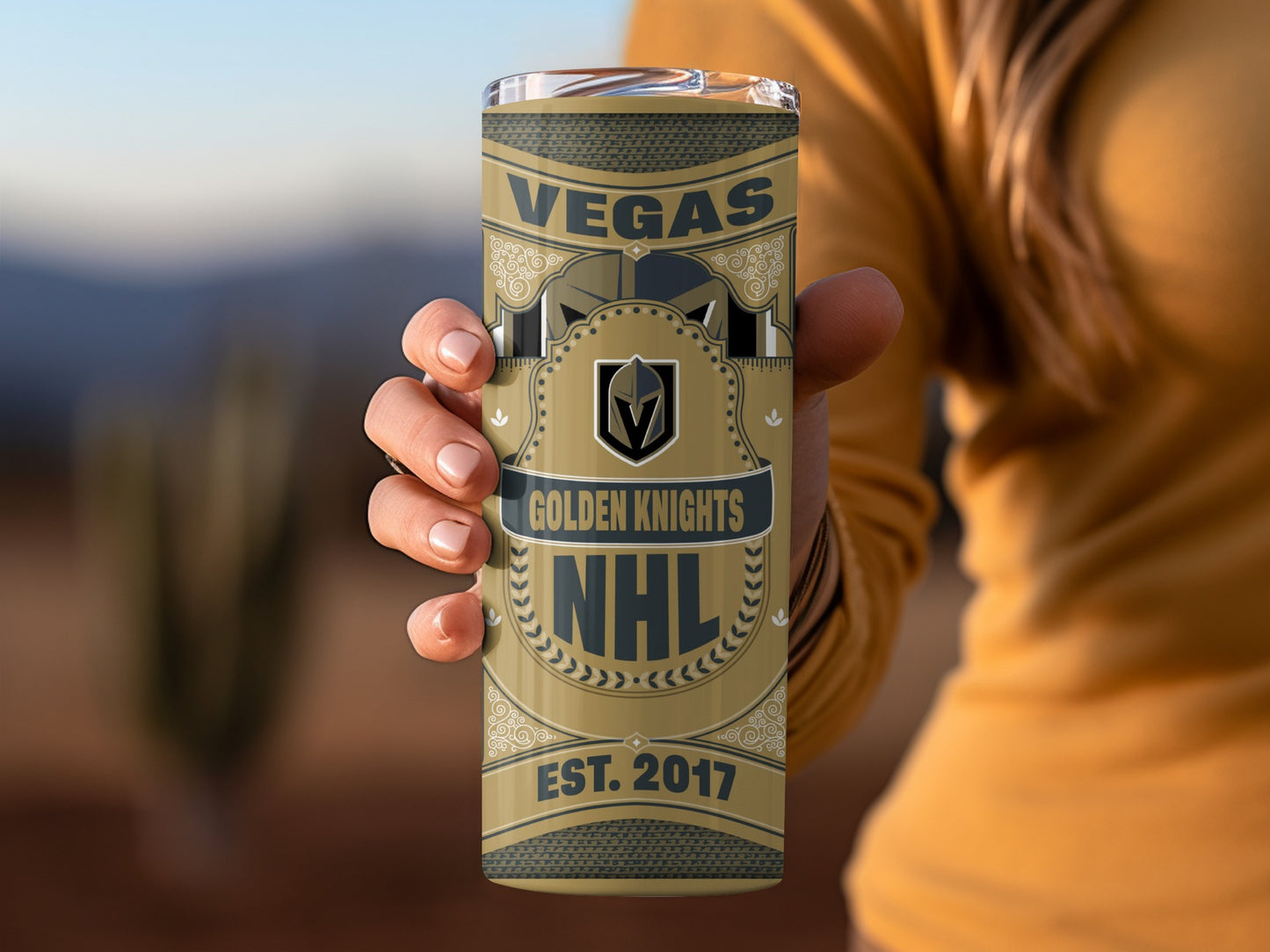 Vegas Golden Knights NHL Established 2017 Official Tumbler