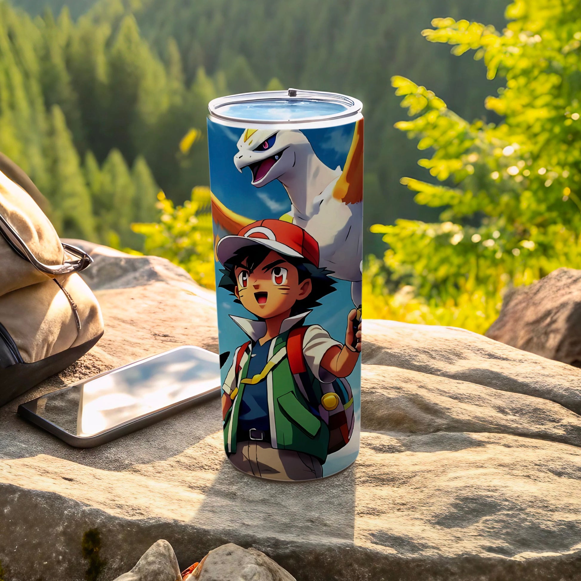 Colorful Outdoor Adventure Inspired Tumbler Cup