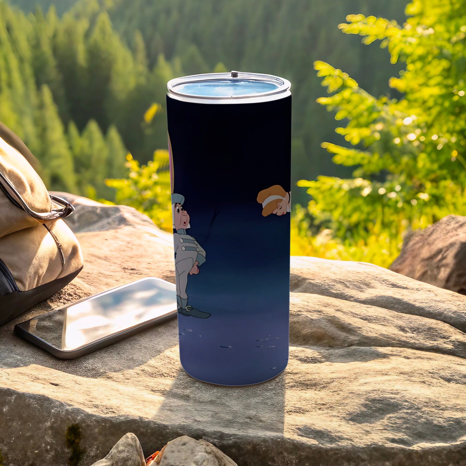Cartoon Characters Insulated Travel Tumbler Cup