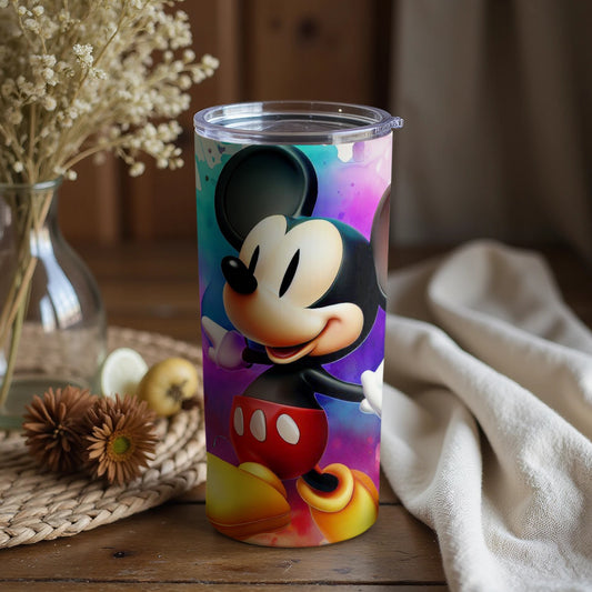 Colorful Mickey Mouse Tumbler for Kids and Adults