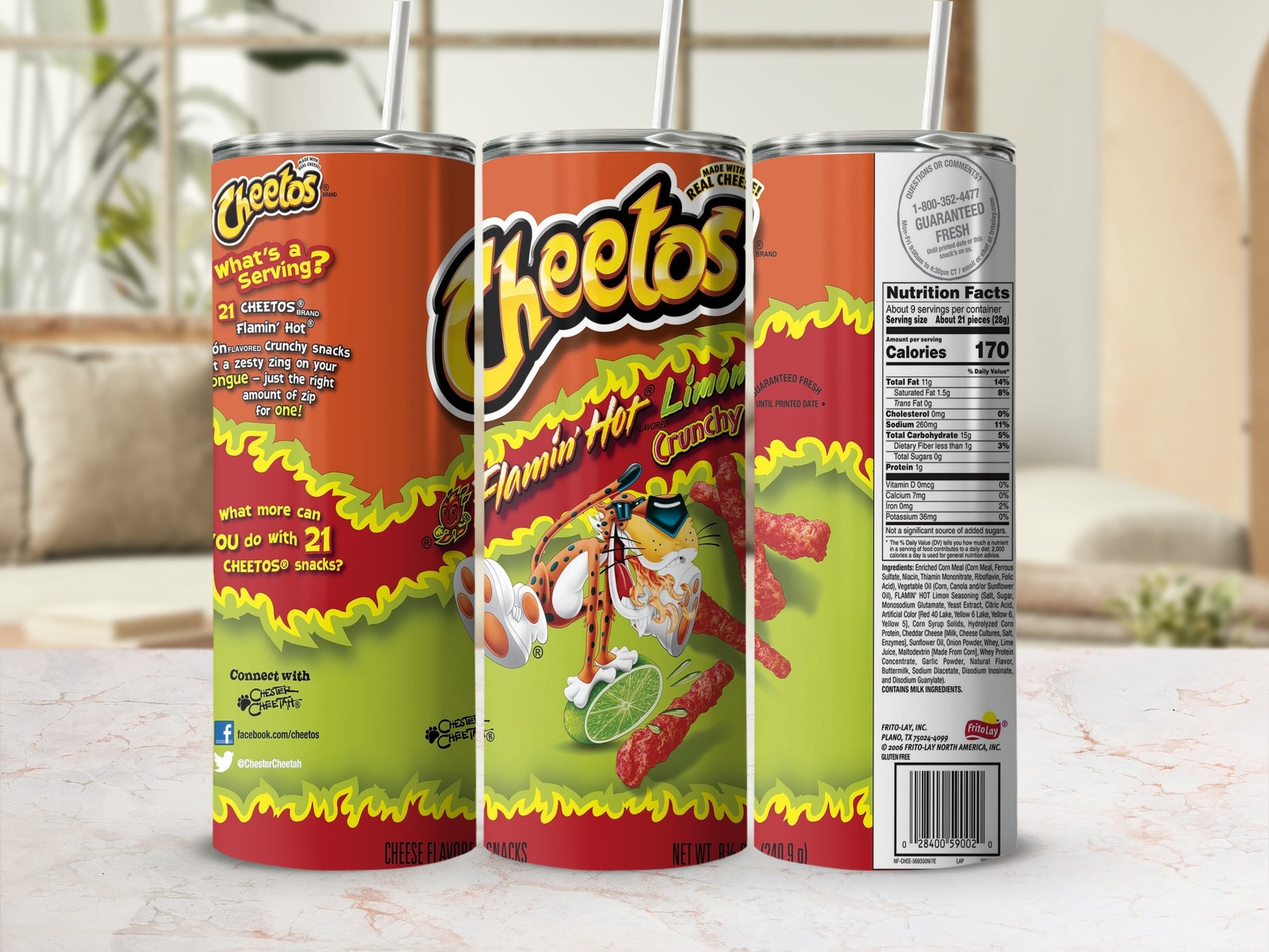Cheetos Flamin' Hot Limon Crunchy Made with Real Cheese product type