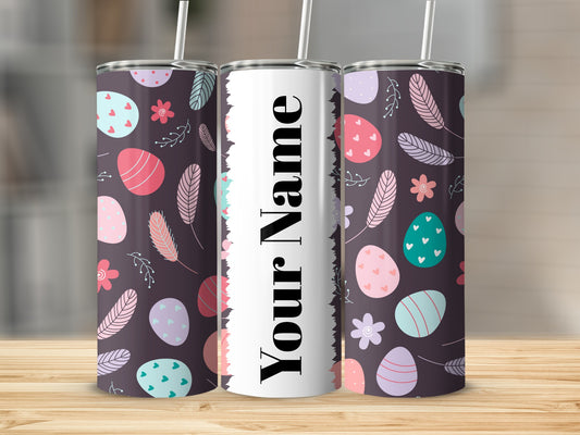 Personalized Easter Themed Custom Tumbler Cup