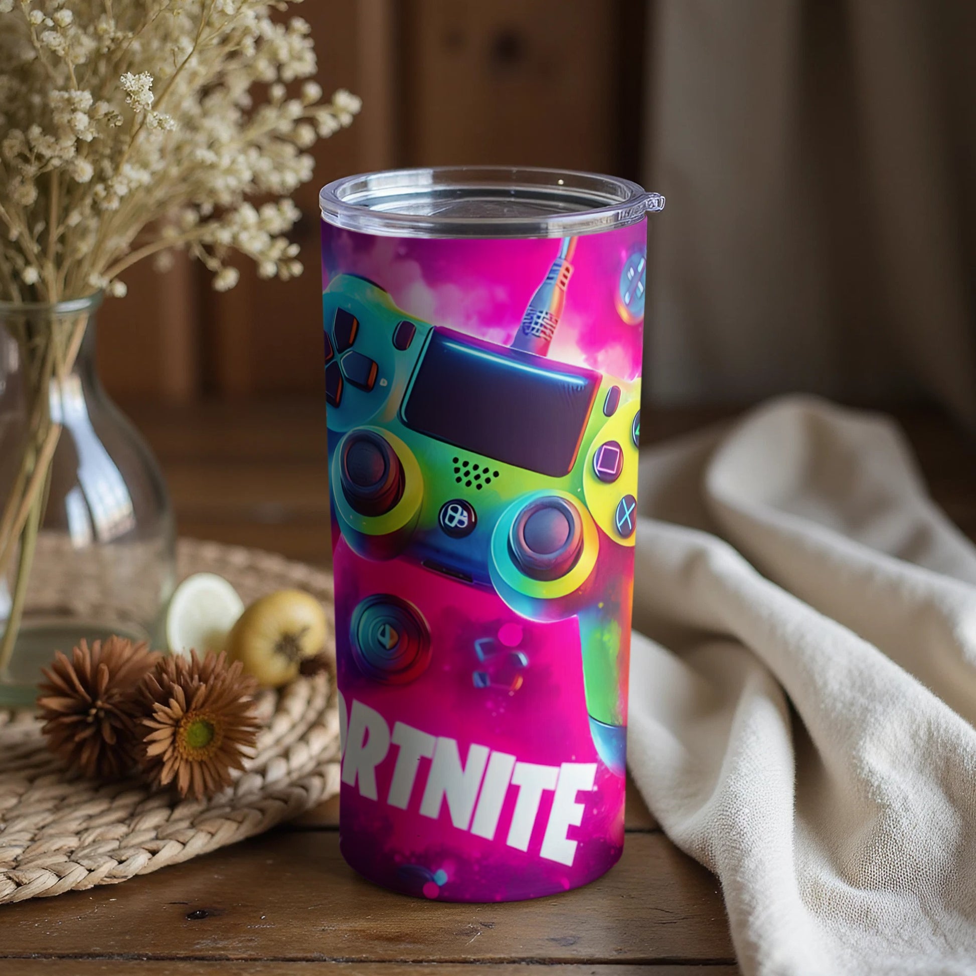 Fortnite Gaming Controller Design Tumbler product