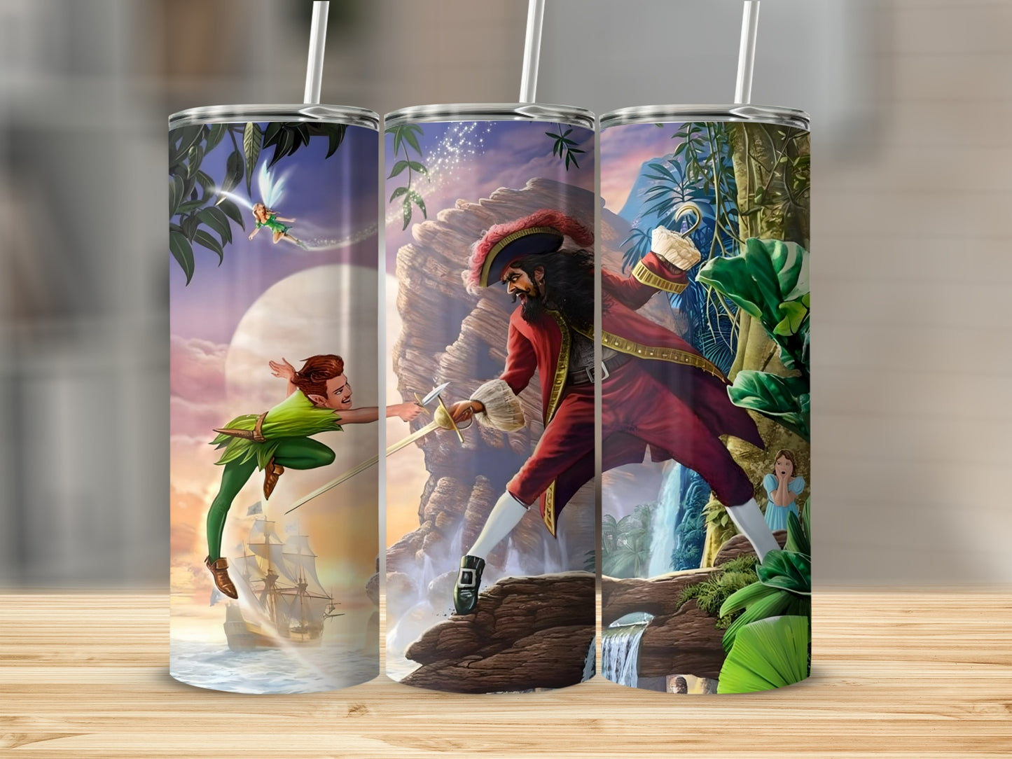 Adventure Fantasy Characters Design Stainless Steel Tumbler