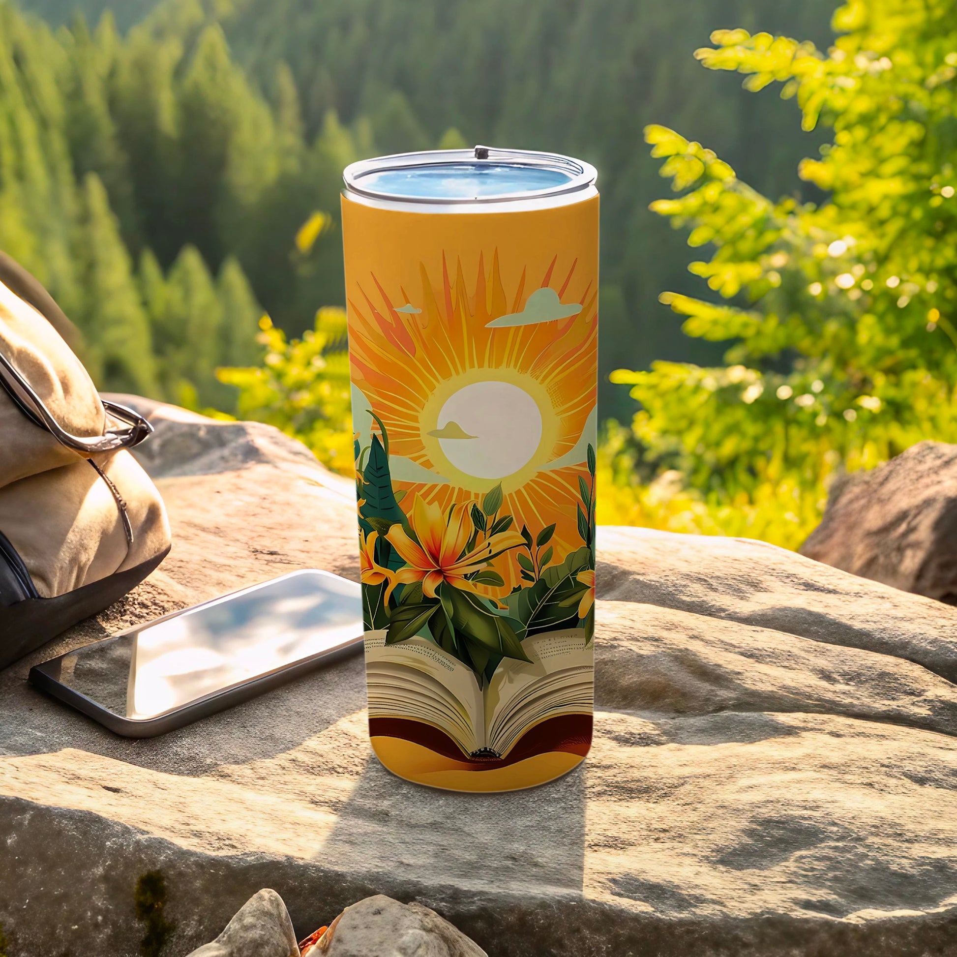 Radiant Sun Book Floral Tumbler travel product type

Tumbler
Beverage container
Drinkware
Travel mug
Insulated cup
Sun design
Floral pattern
Book art
Nature theme
Outdoor inspired
Summer vibe
Tropical flowers
Bright colors
Unique print
Gift idea
Reader gift
Adventure gear
Sunny design
Botanical print
Artistic tumbler