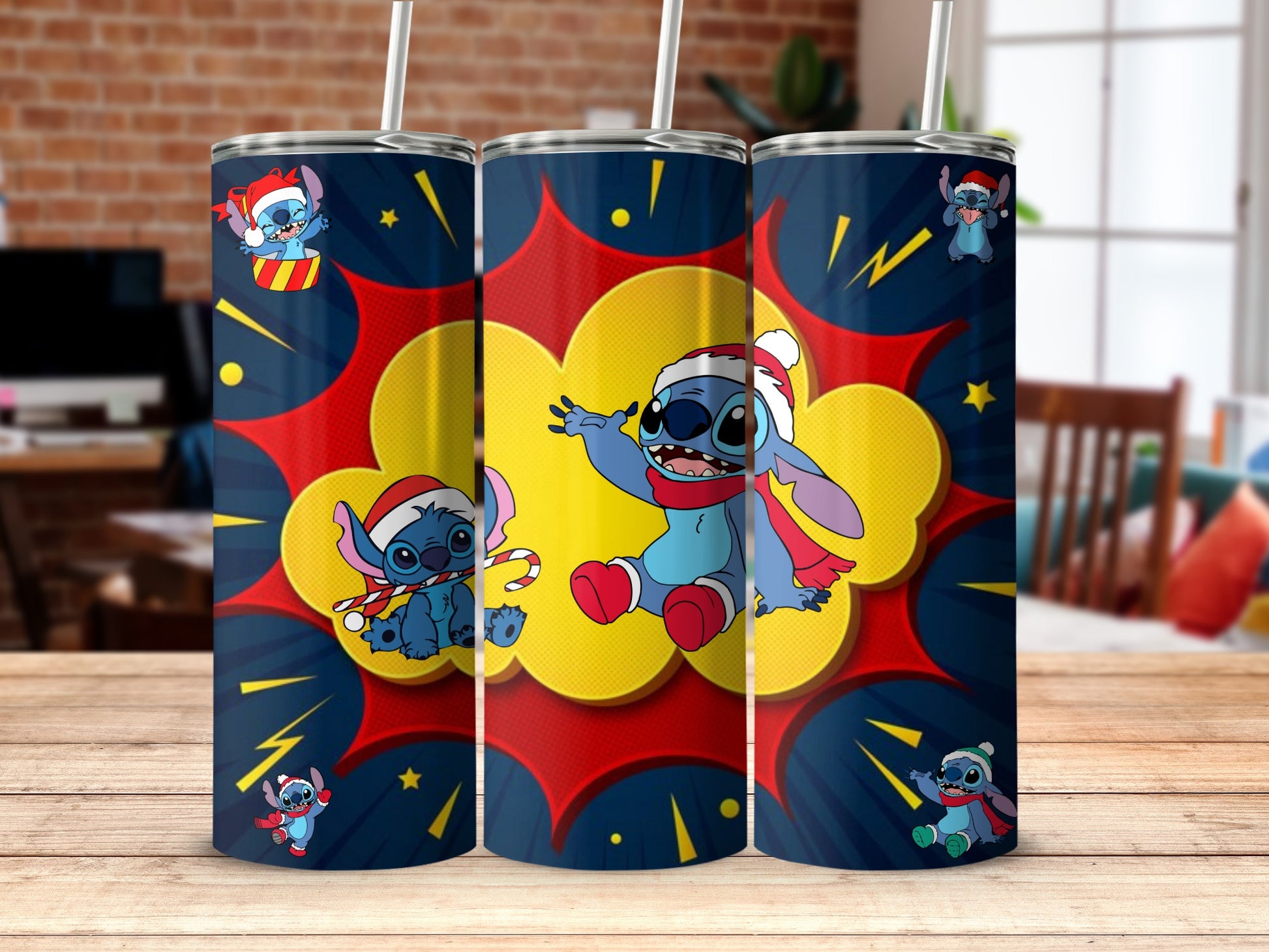 Colorful Cartoon Character Pop Art Tumbler