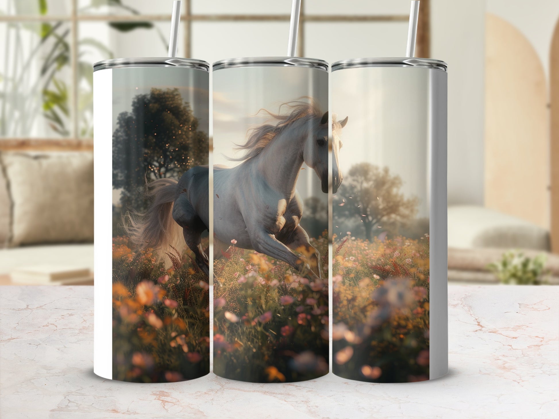White Horse Galloping Wild Flowers Tumbler Product Type
horse
white horse
running horse
wild flowers
flower field
tumbler
custom tumbler
personalized
drinkware
beverage
gift idea
nature scene
animal art
equestrian
beautiful design
graceful horse
outdoor theme
floral pattern
artistic tumbler
horse lover