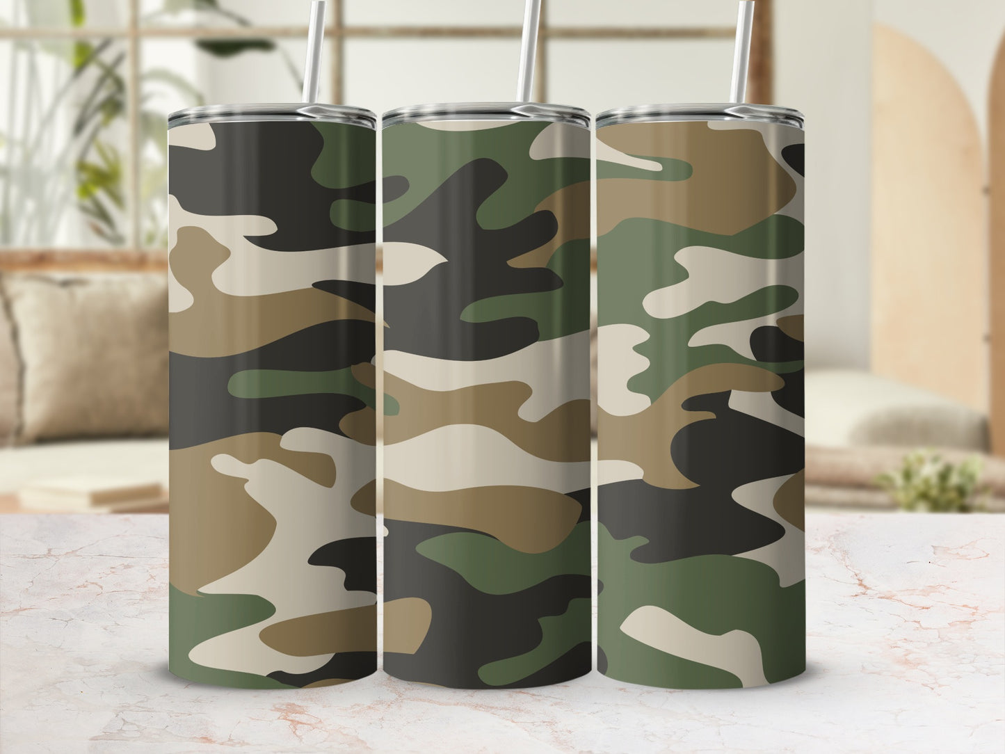 Camouflage Pattern Stainless Steel Tumbler product