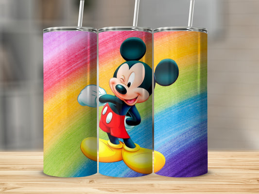 Colorful Rainbow Cartoon Character Tumbler Product