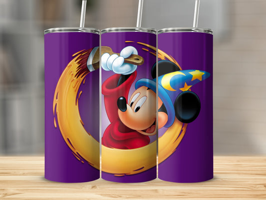 Magical Mickey with Paintbrush Tumbler