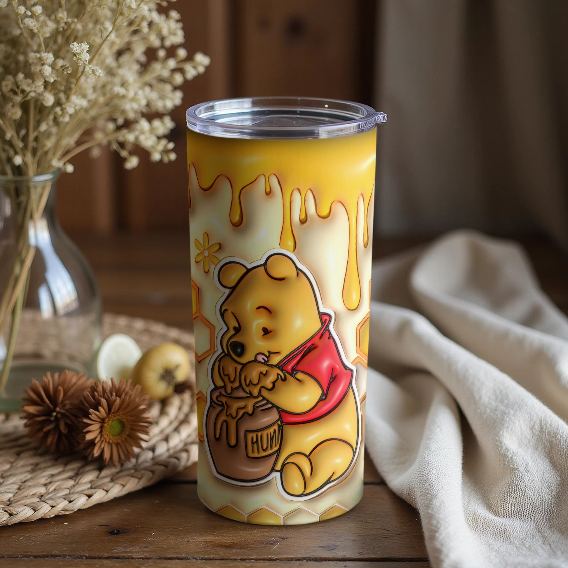 Adorable Honey Bear Drinking Tumbler for Kids Produkt