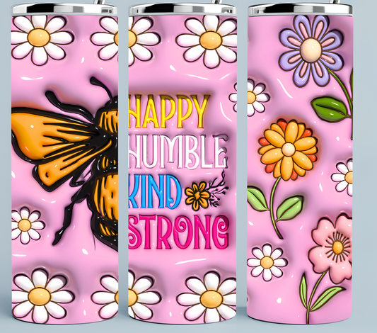 Happy Humble Kind Strong