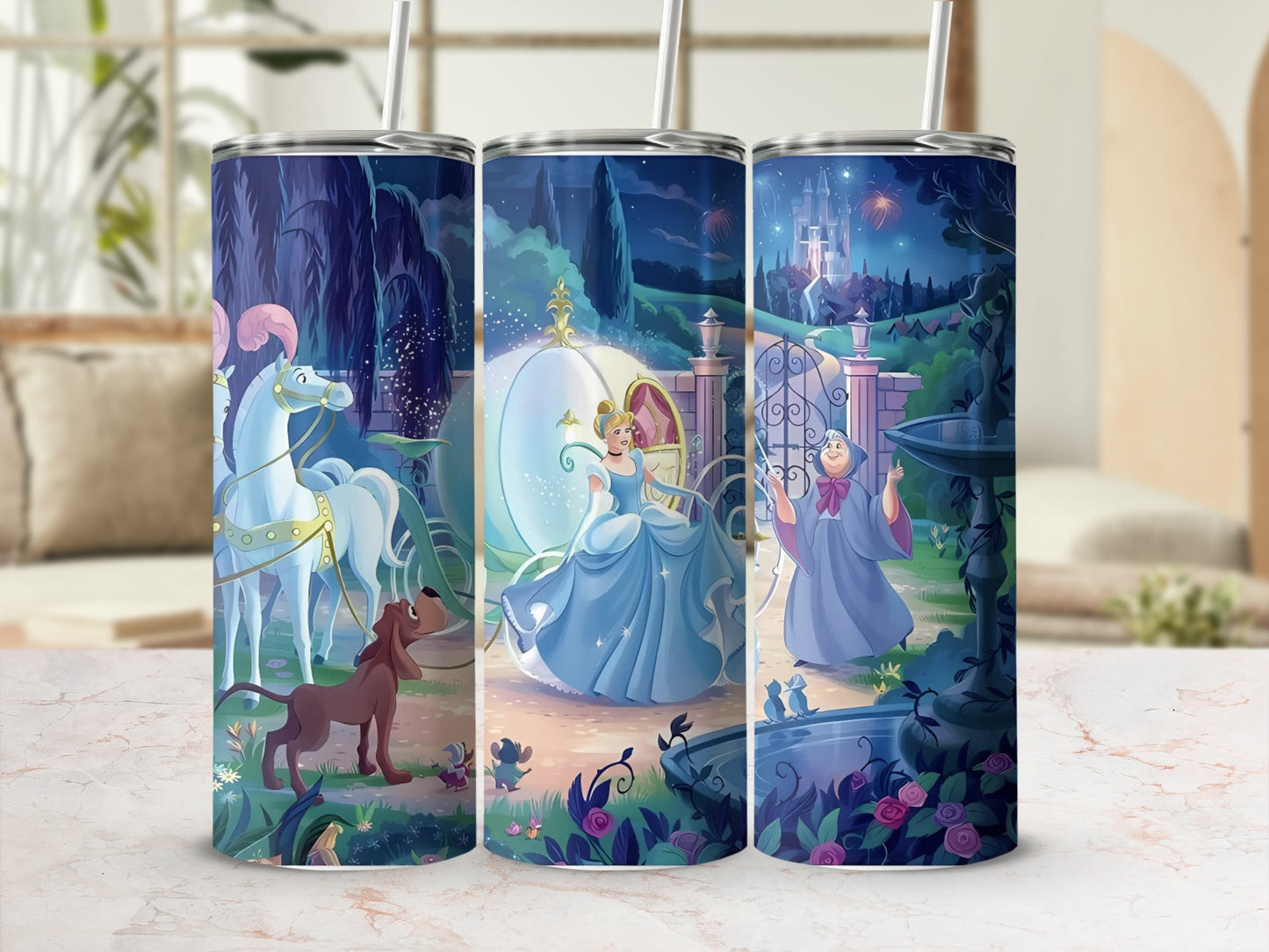 Enchanting Fairytale Design Travel Mug