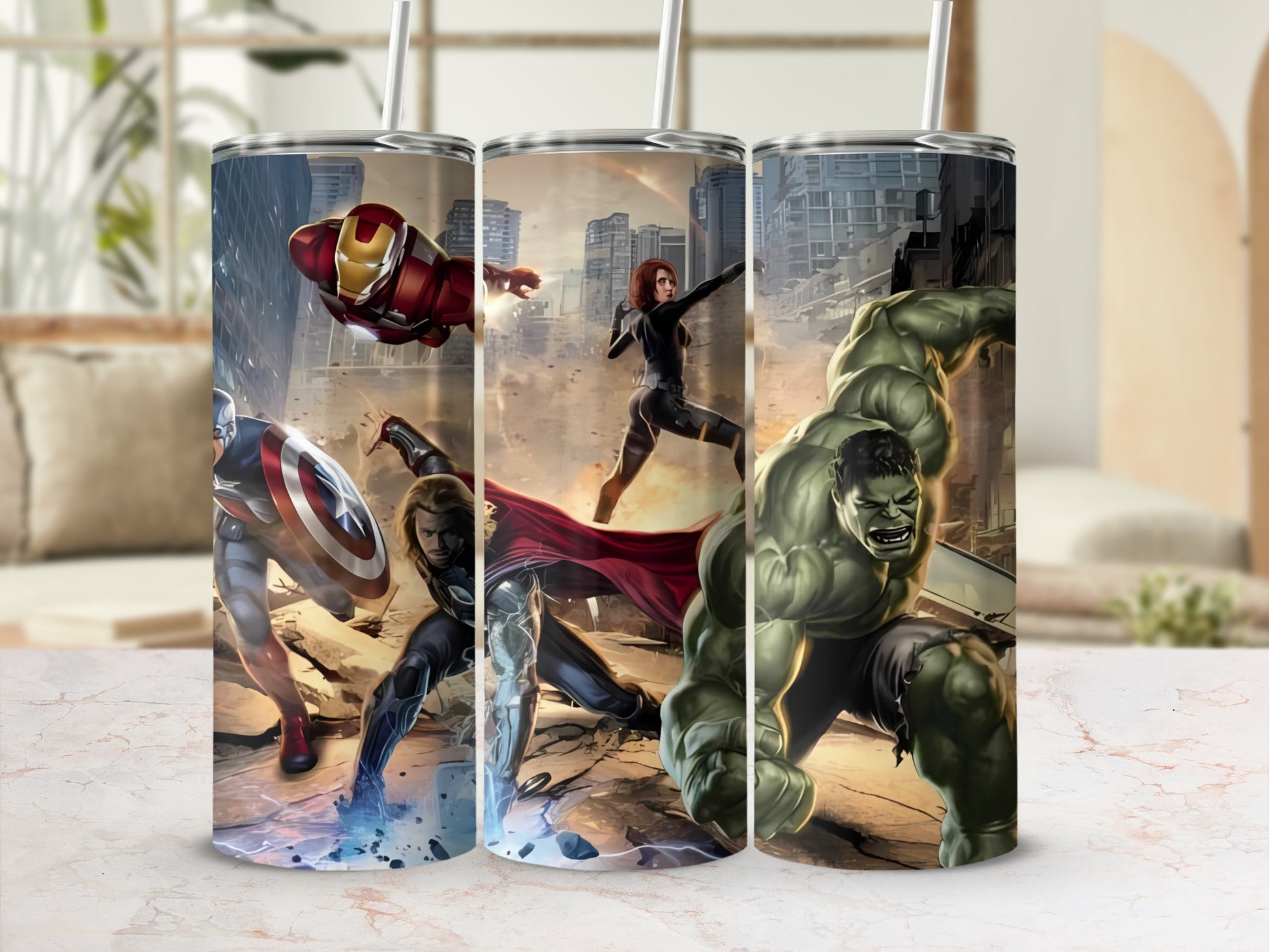 Marvel Superheroes Avengers Assemble Tumblr Cup