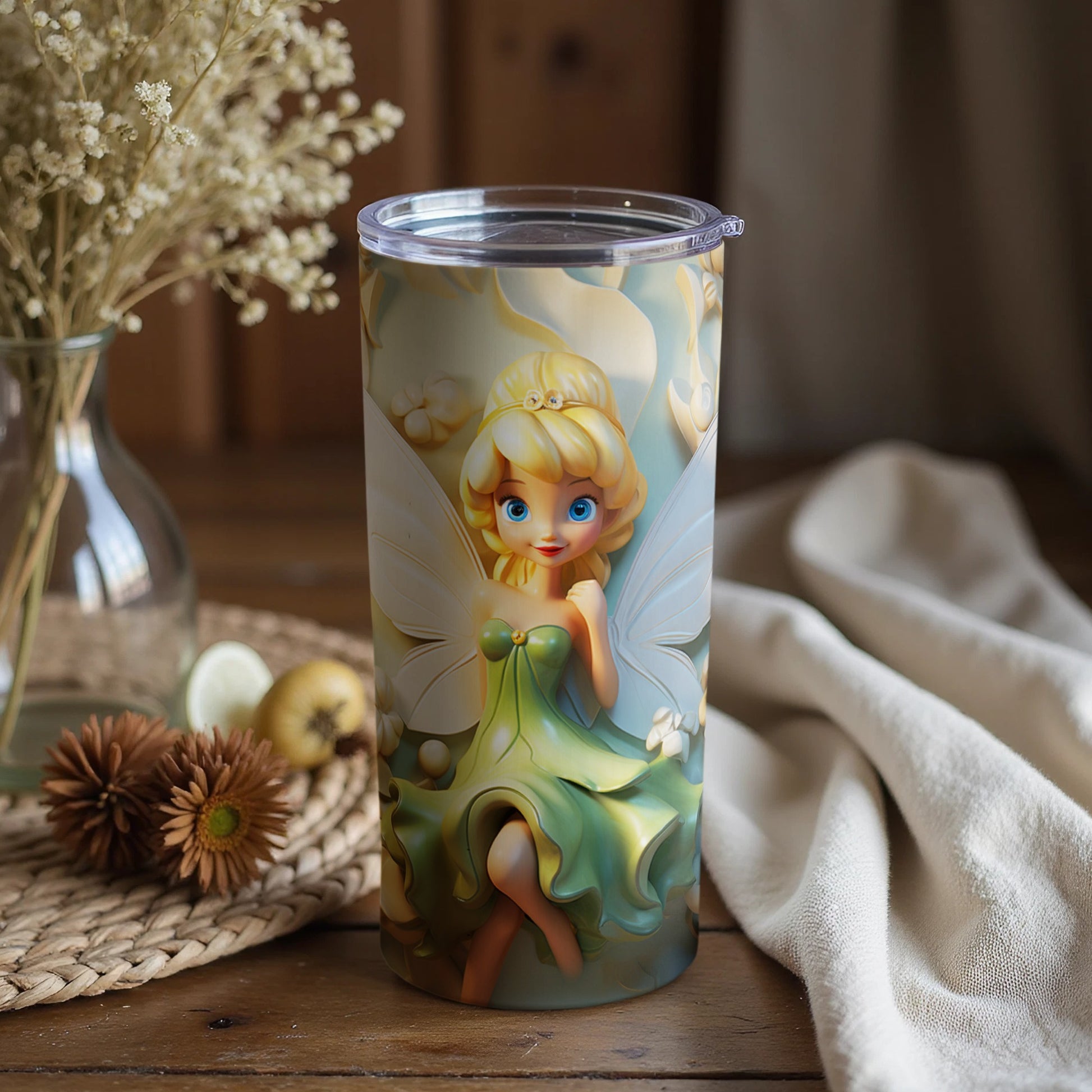 Enchanting Fairy-Themed Tumbler Captivates Imagination