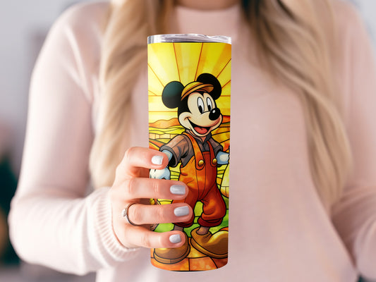 Colorful Character Design Insulated Tumbler Cup